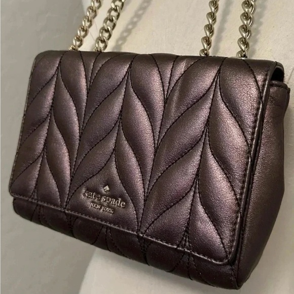 Kate Spade new with tags quilted Mini Emelyn bag. - Picture 2 of 9